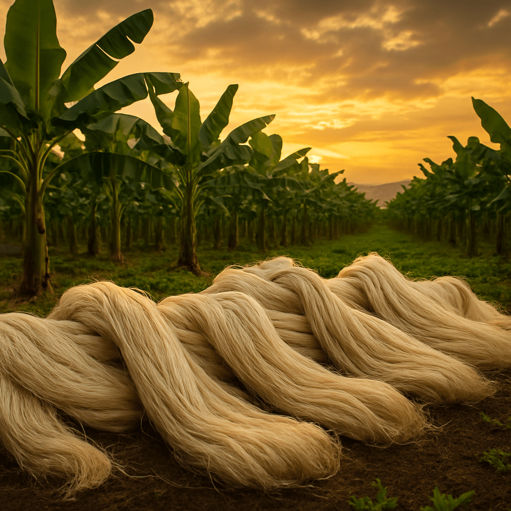 Natural abaca fiber texture – Pacha Fibers